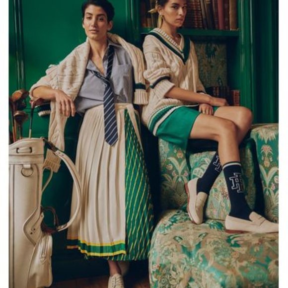 BR Athletics Pleated Midi Skirt (Petite) - Picture 2 of 4